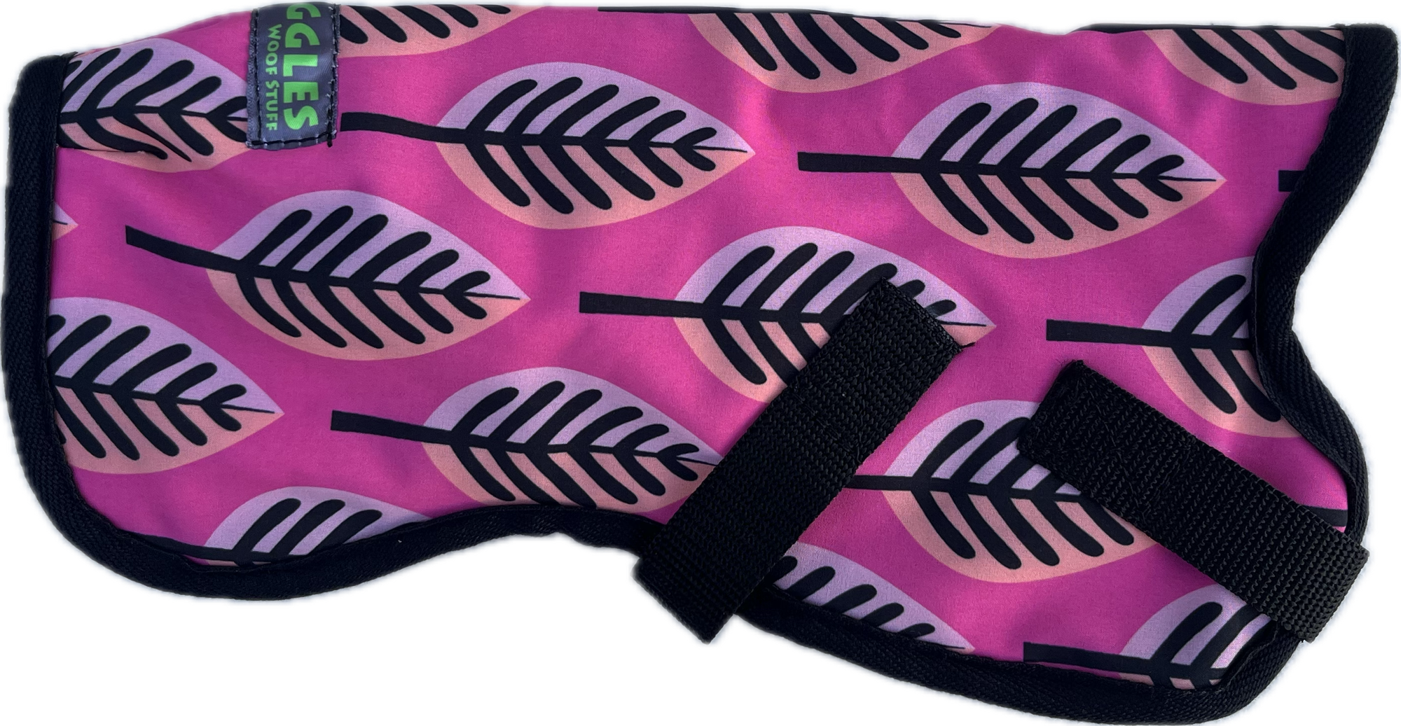 Leaves and cerise raincoat - 45cm Ex-demo