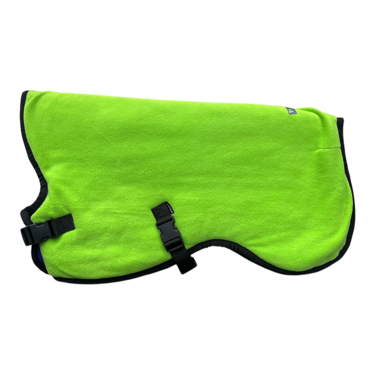 Lime green and purple fleece bodywarmer - 60cm (Clips)